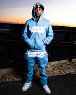 Load image into Gallery viewer, Blue Star Sweatpants
