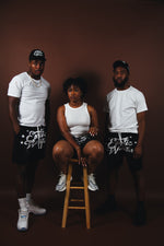 Load image into Gallery viewer, STARFALL BLACK SHORTS
