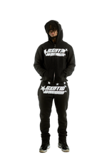 Load image into Gallery viewer, Black Star Sweatpants
