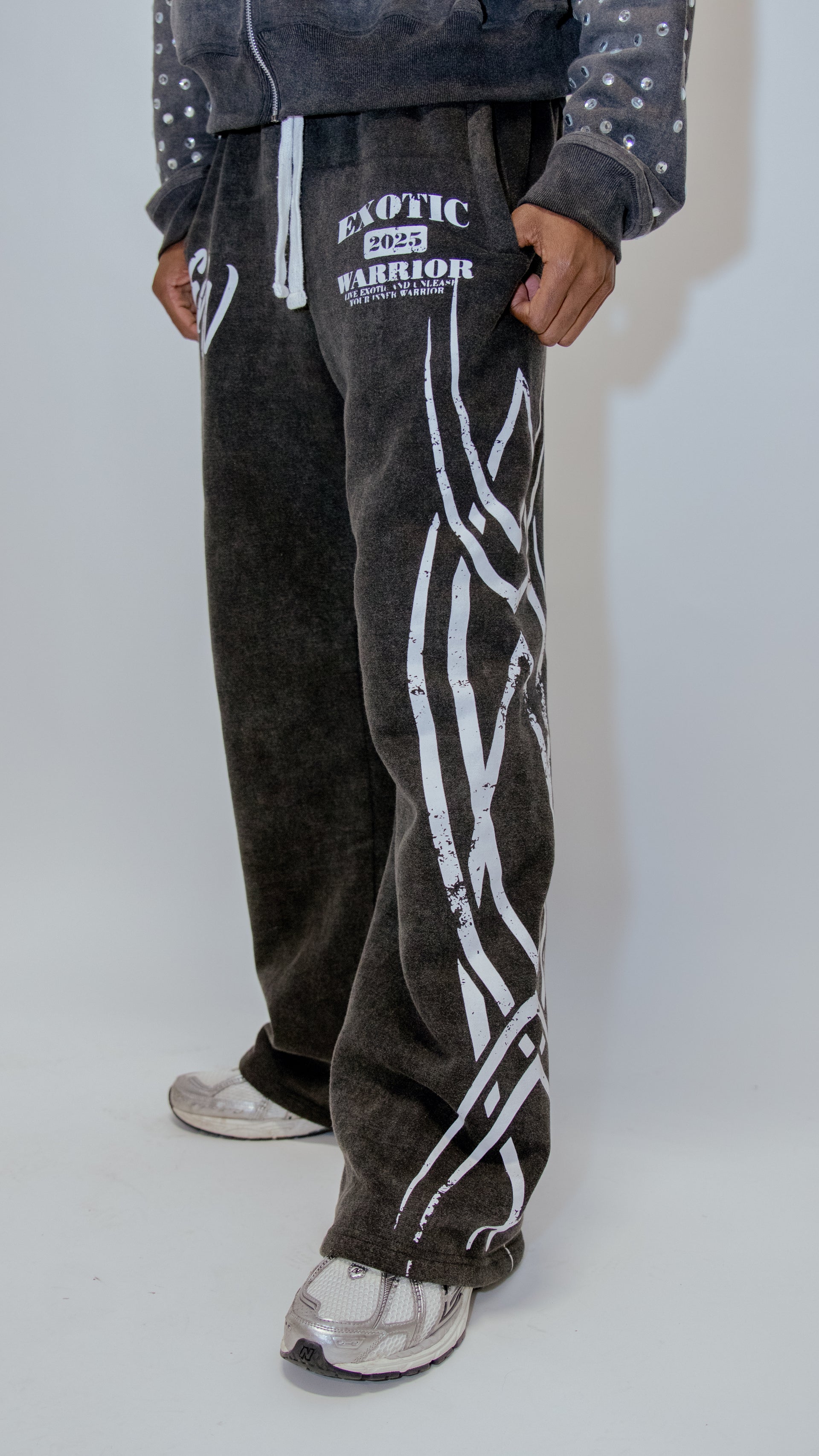 Black Rated E Sweatpants