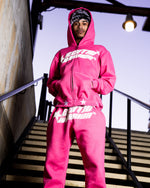 Load image into Gallery viewer, Pink Star Sweatpants
