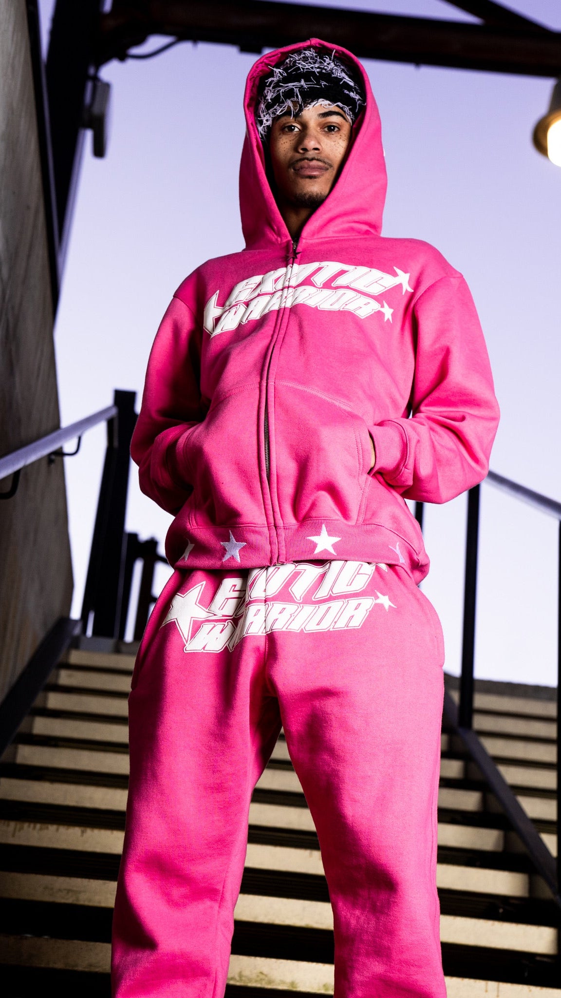 Pink Star Sweatpants