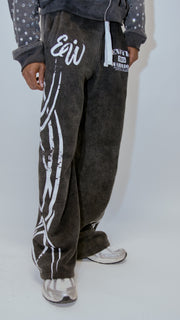 Black Rated E Sweatpants