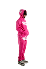 Load image into Gallery viewer, Pink Star Sweatpants
