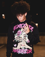 Load image into Gallery viewer, Black Exotic Warrior Hoodie
