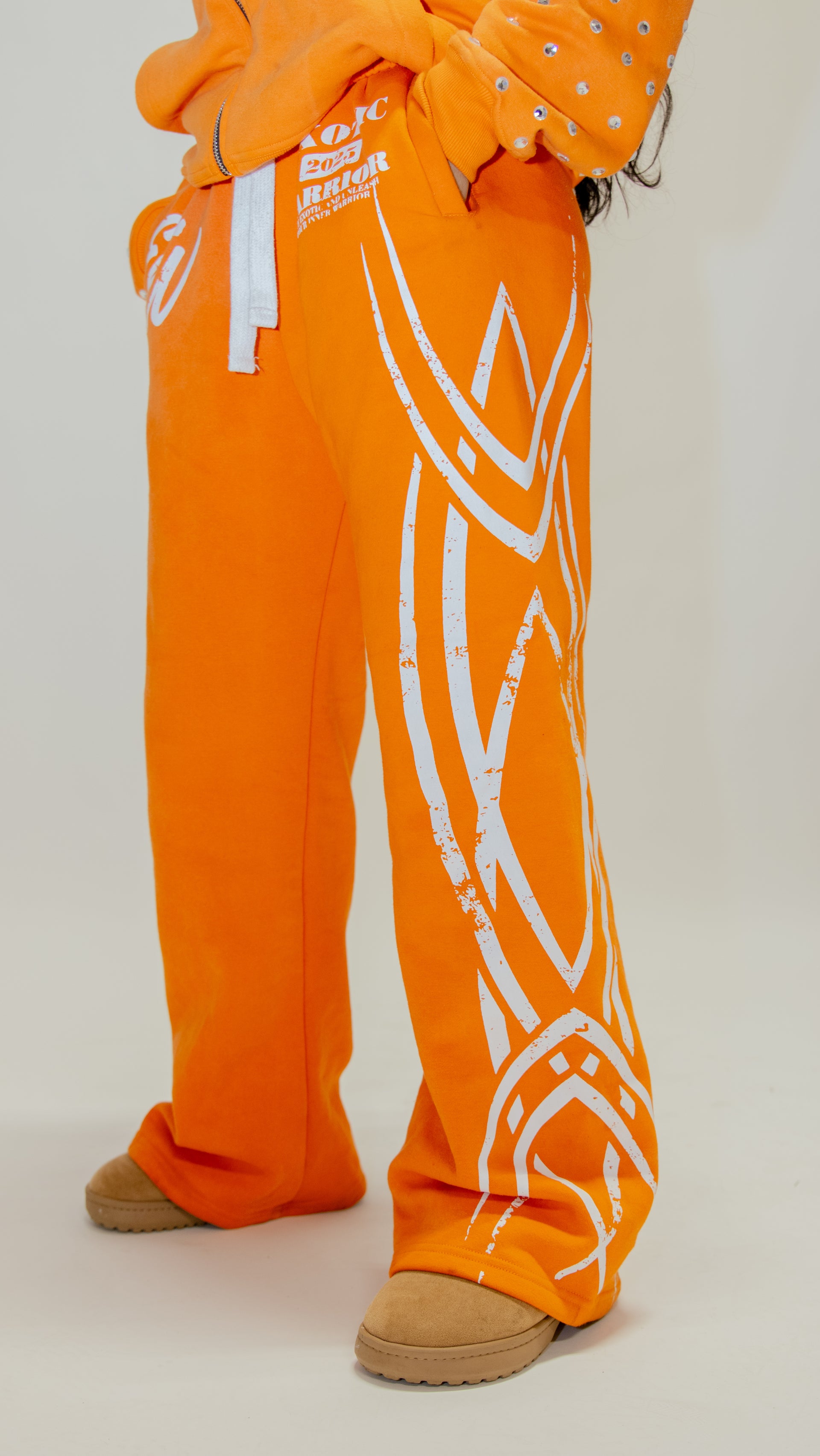 Orange Rated E Sweatpants