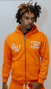 Orange Rated E Hoodie